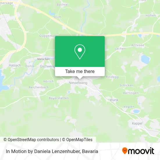 In Motion by Daniela Lenzenhuber map