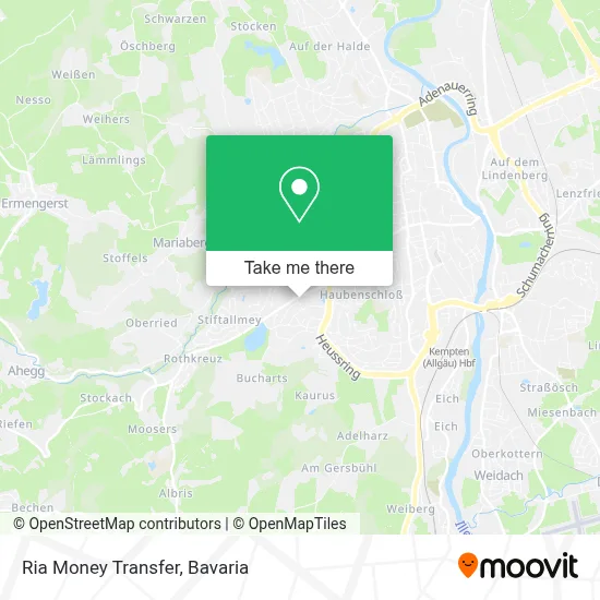 Ria Money Transfer map
