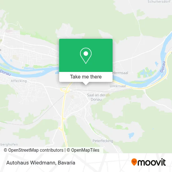 Autohaus Wiedmann map