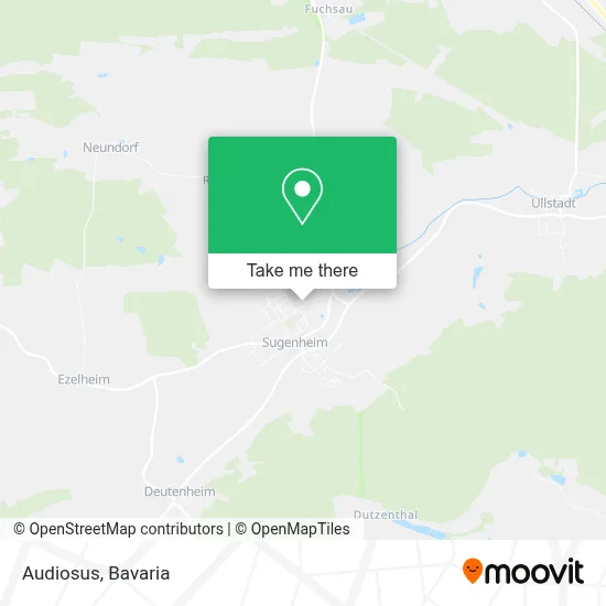Audiosus map