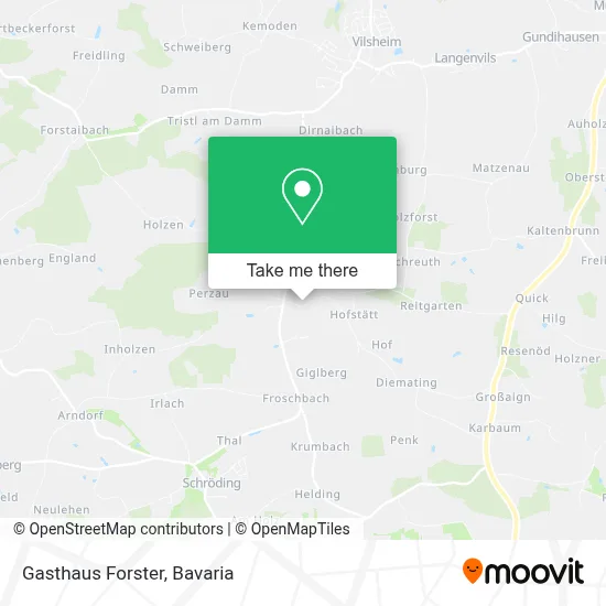 Gasthaus Forster map
