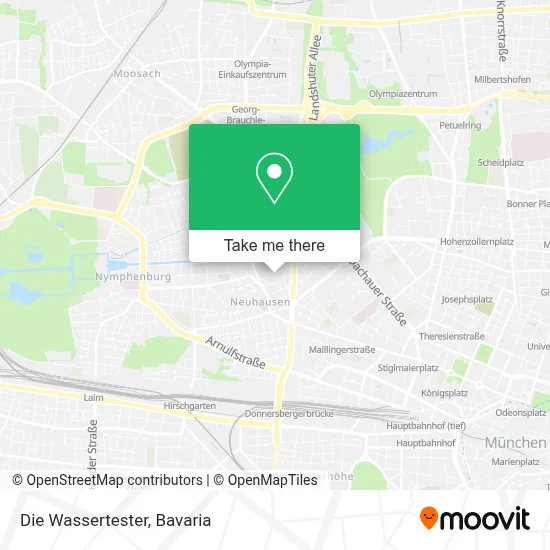 Die Wassertester map