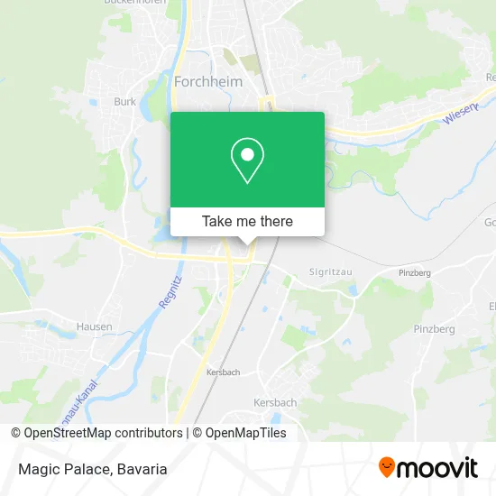 Magic Palace map