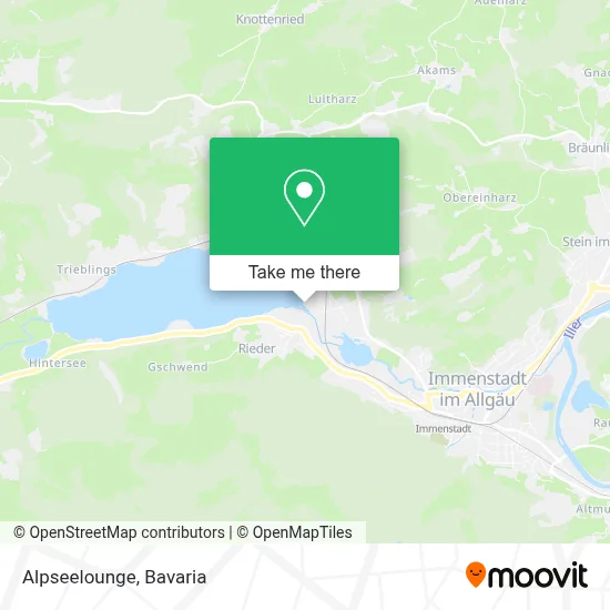 Alpseelounge map