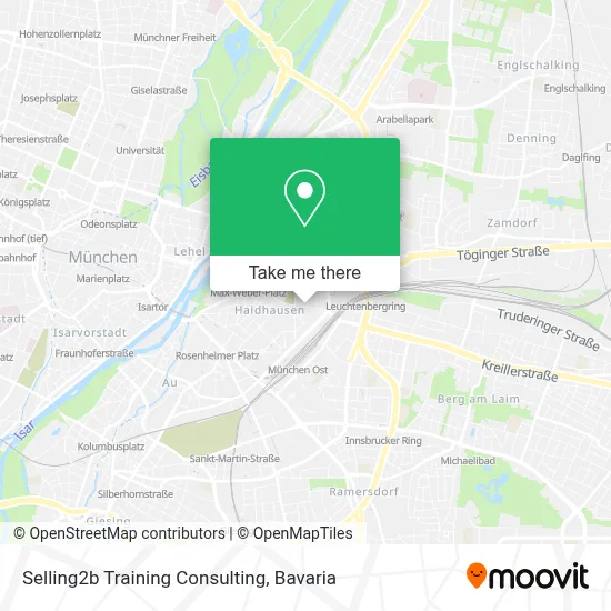 Selling2b Training Consulting map