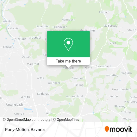 Pony-Motion map