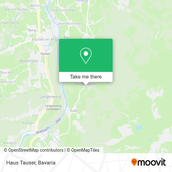 Haus Tauser map