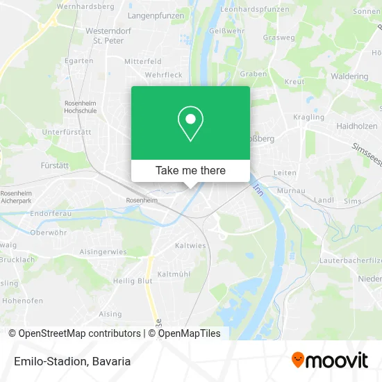 Emilo-Stadion map