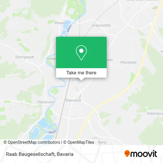 Raab Baugesellschaft map