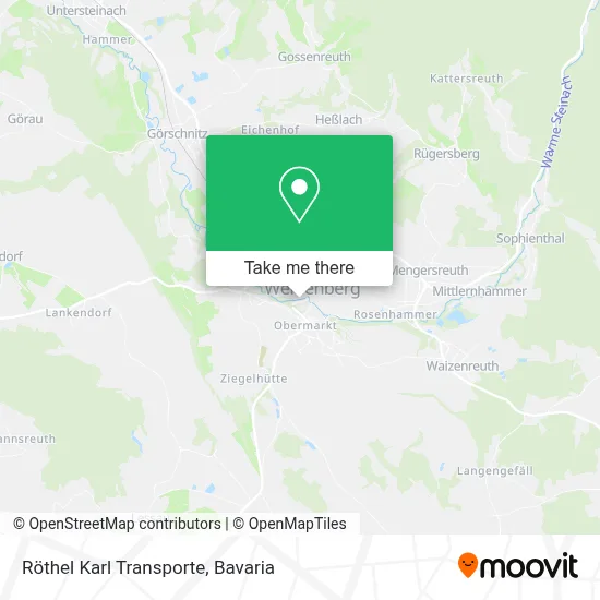 Röthel Karl Transporte map