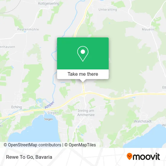 Rewe To Go map