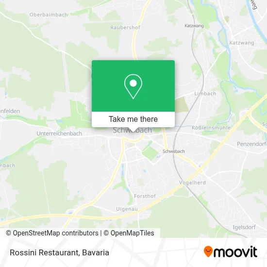Ristorante Rossini map