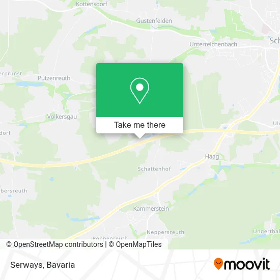 Serways map