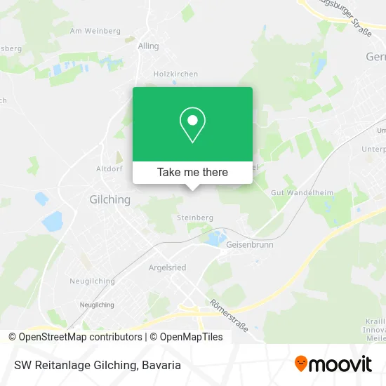 SW Reitanlage Gilching map
