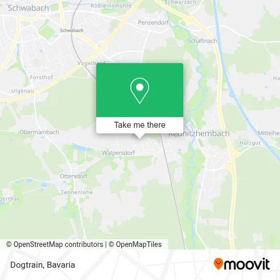 Dogtrain map