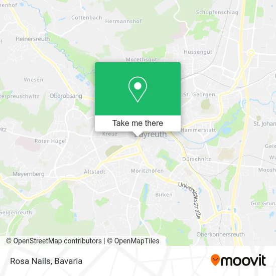 Rosa Nails map