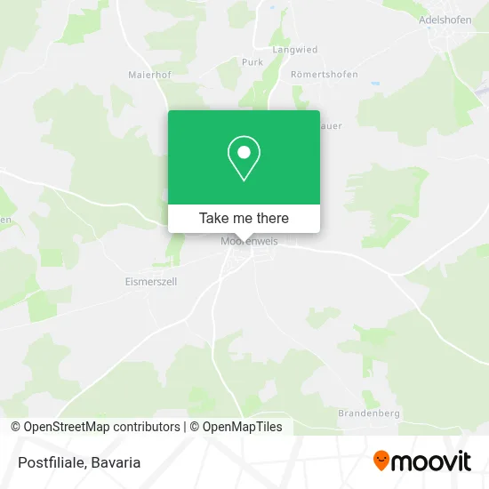 Postfiliale map