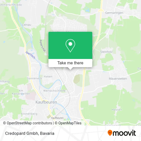 Credopard Gmbh map