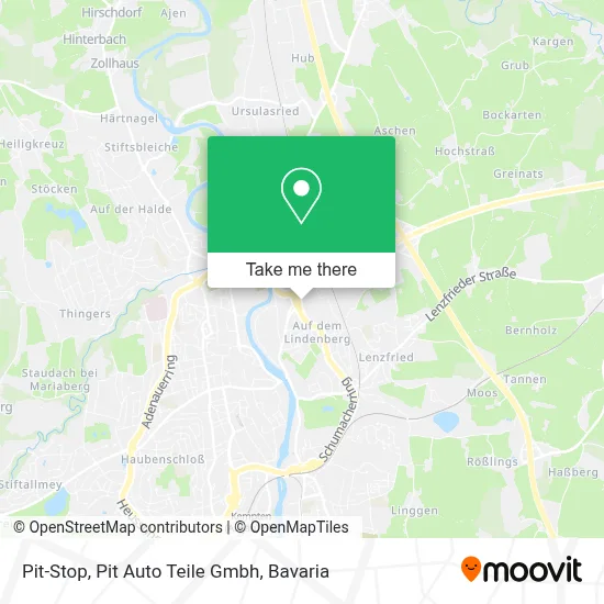 Pit-Stop, Pit Auto Teile Gmbh map