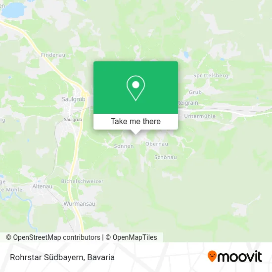 Rohrstar Südbayern map