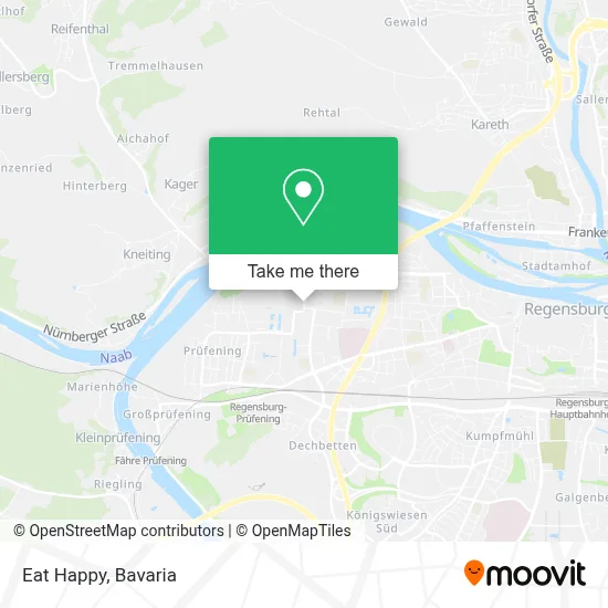 Eat Happy map