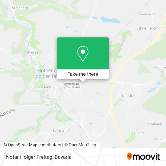 Notar Holger Freitag map