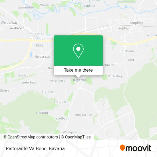 Ristorante Va Bene map