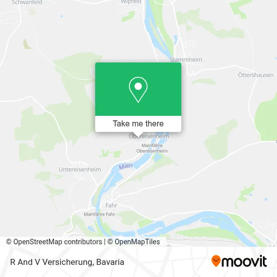 R And V Versicherung map
