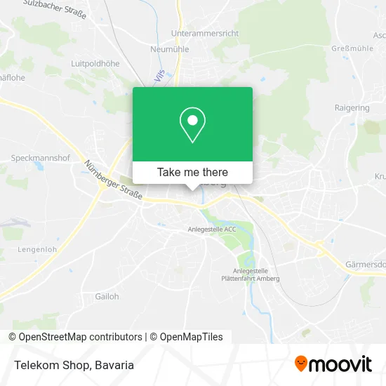 Telekom Shop map