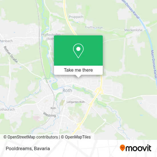 Pooldreams map