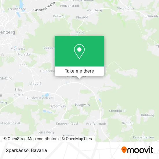 Sparkasse map