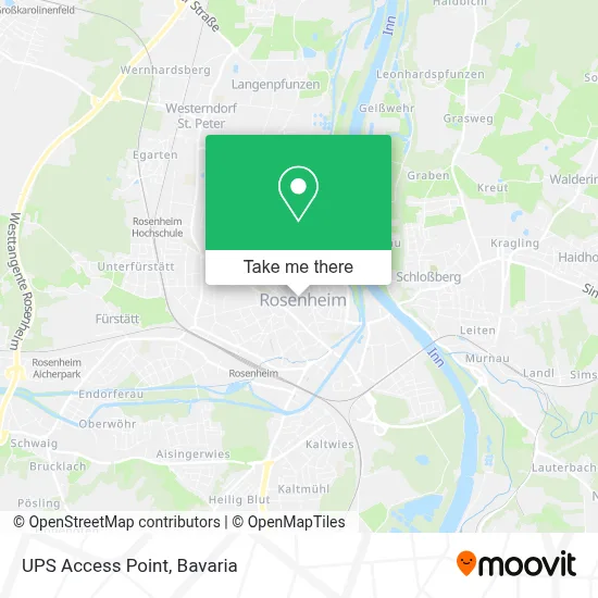 Ups Access Point map