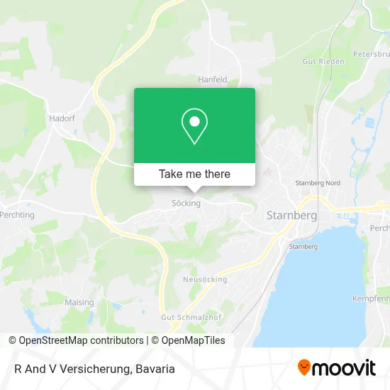 R And V Versicherung map