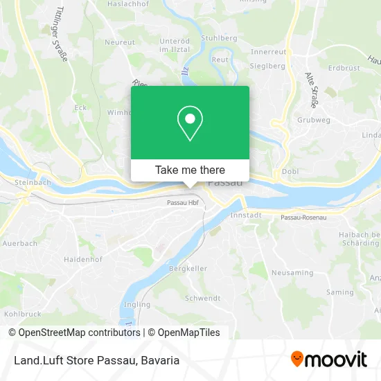 Land.Luft Store Passau map