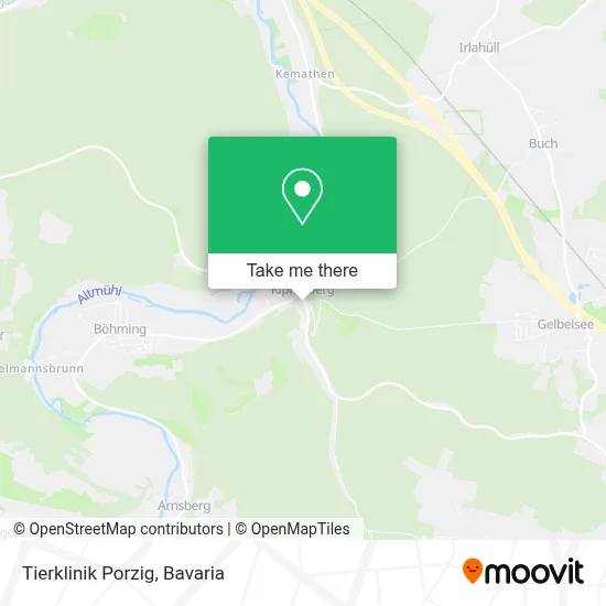 Tierklinik Porzig map
