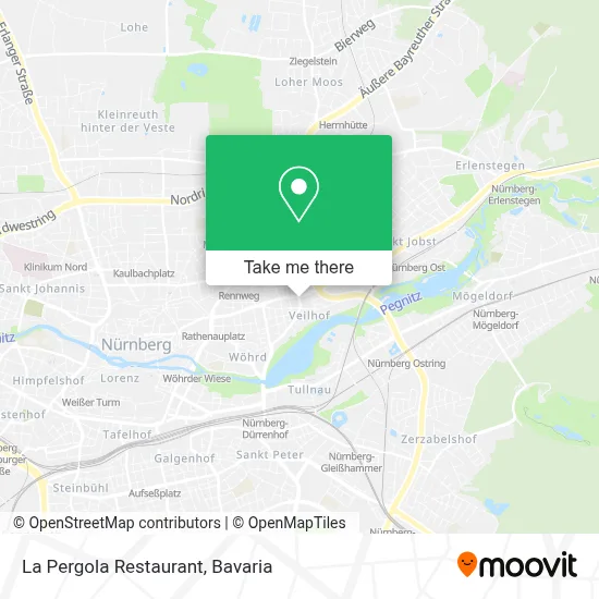 Ristorante La Pergola map