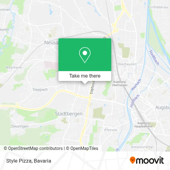 Style Pizza map