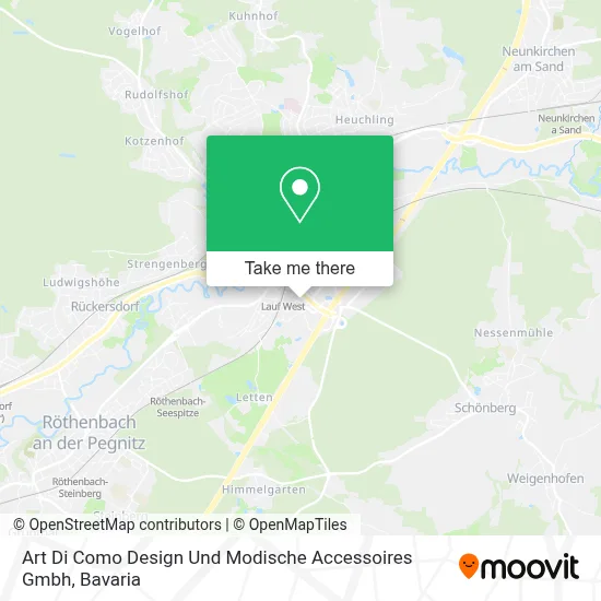 Art Di Como Design Und Modische Accessoires Gmbh map