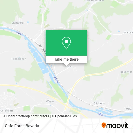 Cafe Forst map