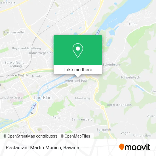 Restaurant Martin Munich map