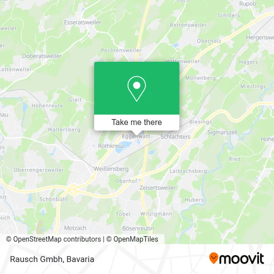 Rausch Gmbh map