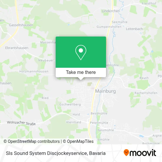 Sls Sound System Discjockeyservice map
