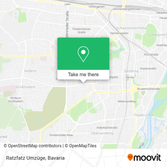 Ratzfatz Umzüge map
