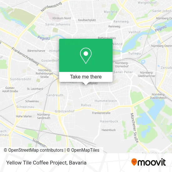 Yellow Tile Coffee Project map