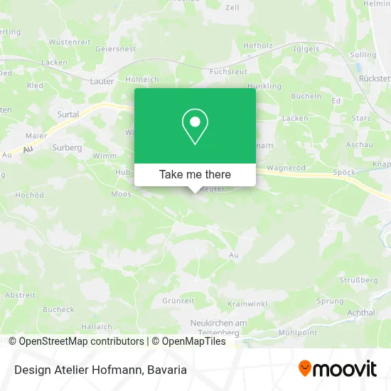 Design Atelier Hofmann map