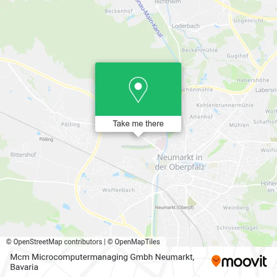 Mcm Microcomputermanaging Gmbh Neumarkt map