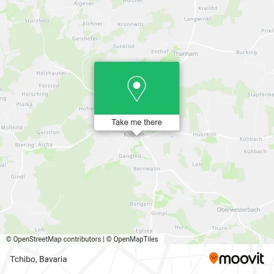 Tchibo map