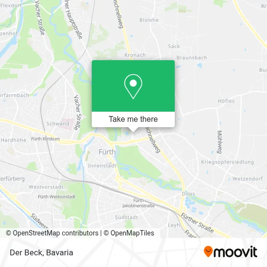 Der Beck map