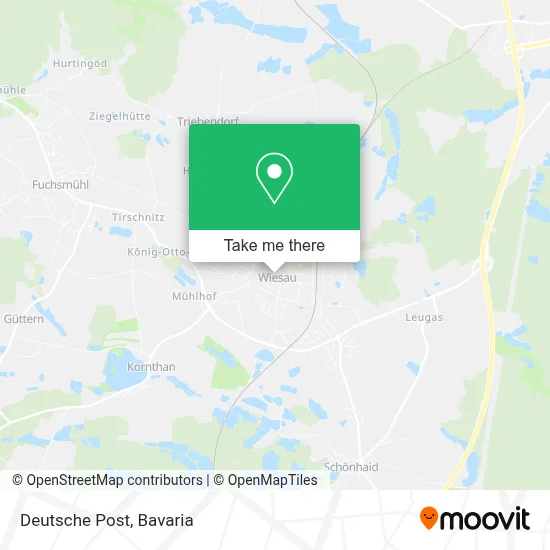 Deutsche Post map
