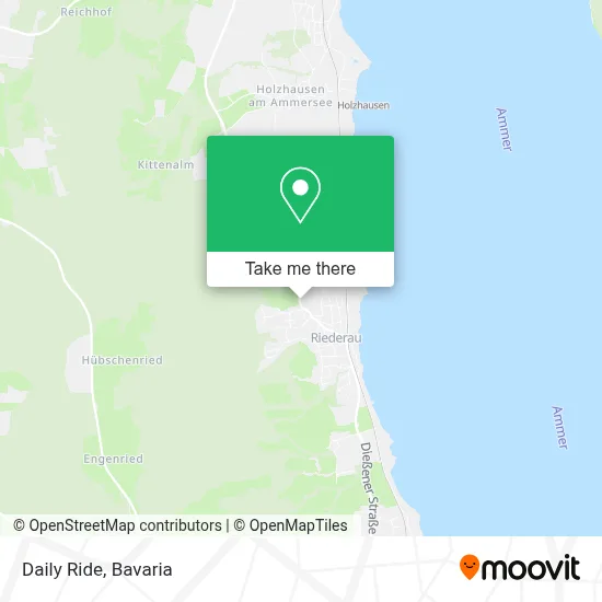 Daily Ride map